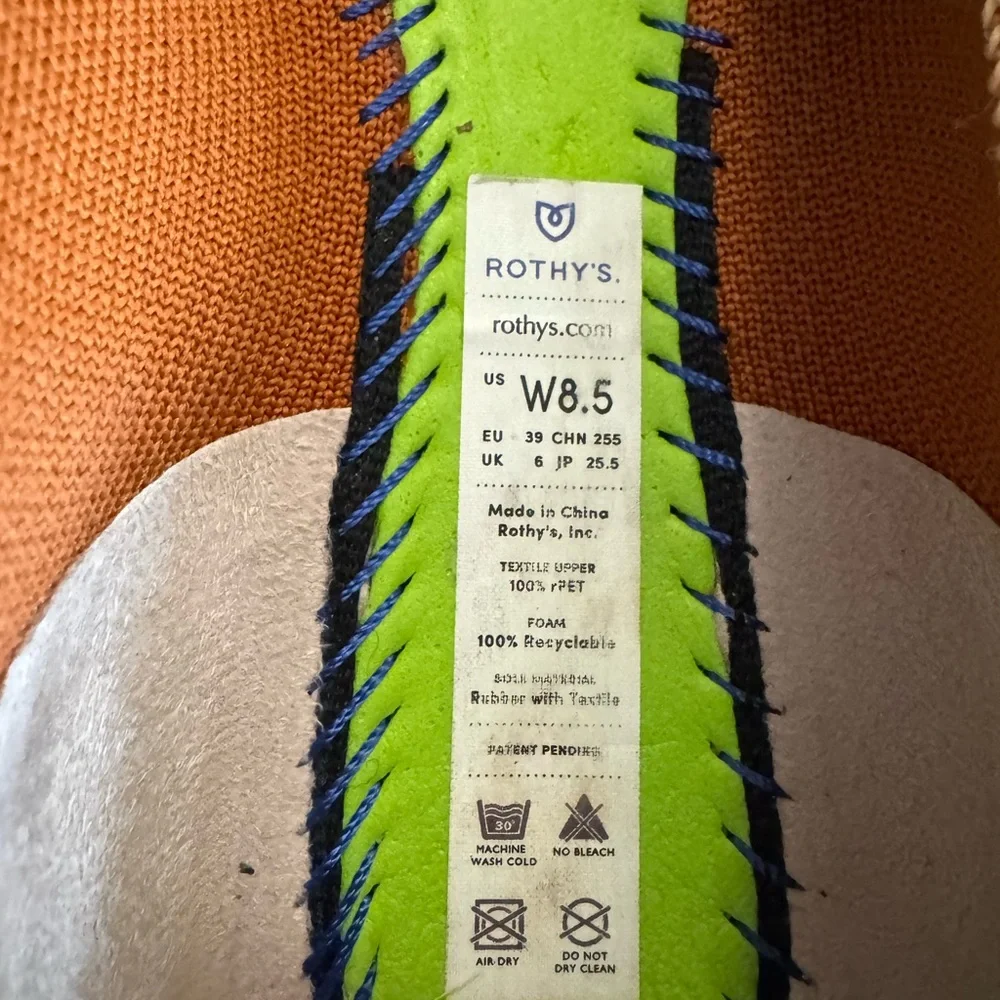 Rothy's OG Fawn Points EUC Size 8.5 - Picture 5 of 5
